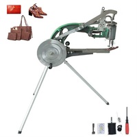 Nouvelle machine à coudre manuelle à cylindre simple pour la réparation de chaussures, machine à coudre le cuir, machine à piquer les chaussures
