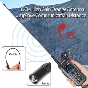 <span class=keywords><strong>Baofeng</strong></span> UV-21R Radio double bande portable longue portée Rechargeable talkie-walkie pour adultes K5Plus NOAA réception météo - Product Image 4