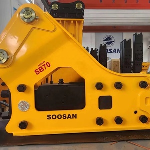 Martillo Hidráulico SOOSAN SB 70 SIDE para Excavadoras de 16-21 Toneladas, Motor Nuevo, 1 Año de Garantía, Inspección de Video Certificada - Product Image 1