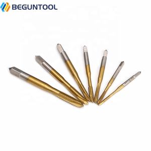 <span class=keywords><strong>Taraud</strong></span> à pointe spirale avec revêtement en étain pour machine CNC JEF CLEVELAND - Product Image 2