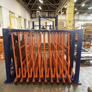 अच्छी गुणवत्ता वाली ऊर्ध्वाधर शीट धातु रैक ऊर्ध्वाधर पाइप और शीट धातु भंडारण ऊर्ध्वाधर रोल आउट शीट रैक गोदाम रैक गोदाम रैक - Product Image 2