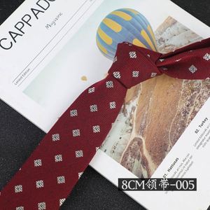 Corbatas de Seda de 8 cm para Hombre, al por Mayor, de Moda, Profesionales, para Boda, Casuales de Negocios, con Caja y Color Personalizado - Product Image 4