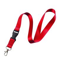 LYD - Cordón de Poliéster de Color Sólido, Económico y Duradero, Correa Desmontable para el Cuello, Accesorio para Teléfono Celular, Llaves, Tarjeta de Identificación, Porta Credenciales