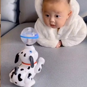 2024 vui trẻ em Quà tặng đồ chơi điện tử xoay đầu bóng âm nhạc hát đi bộ ánh sáng con chó con điện Nhảy Múa đồ chơi - Product Image 3