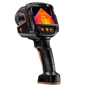 Caméra thermique infrarouge Testo 883, affichage 55,0°C, appareil de mesure de température industrielle - Product Image 3