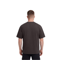 T-shirt en coton surdimensionné pour homme, coupe décontractée, respirant, streetwear décontracté, uni, manches courtes, taille S-XXXL