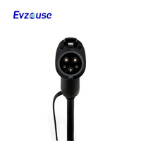 Câble de charge Evzouse US Standard 16A 32A 40A monophasé SAE J1772 Type 1 Ev