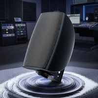 Paquete de Sistema de Audio PA Todo en Uno de 200W, Económico, con Mezclador Amplificador de 2 Zonas V5.2 y Altavoces de Pared para Comercios