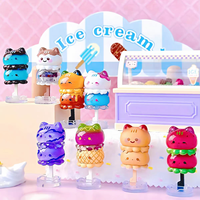 Offre Spéciale : Figurines de collection en vinyle Octocats Ice pop Beans, Octocats Popsicles Minis, Chatons Mignons, Petits Jouets Octocats (24 pièces)
