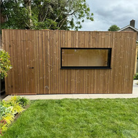 Maison modulaire préfabriquée en bois, bureau de jardin, studio extérieur pour invités, mini-maison
