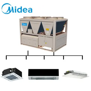 Midea-enfriadores de líquido refrigerados por aire de doble circuito, unidades de condensación de desplazamiento, 25 a 135 toneladas