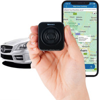 TKSTAR Traceur GPS 4G S1 Mini Portable avec Bouton SOS, Localisateur Sans Fil pour Enfants/Aînés, Positionnement LTE GSM GPRS, Chercheur de Clés