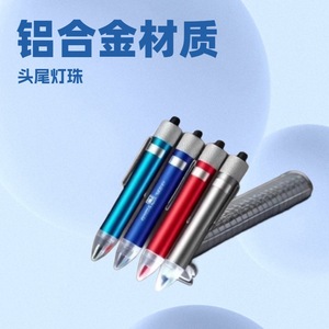 Aluminum Alloy Keychain Flashlight With <b>Led</b> <b>Light</b> Pen Clip For Outdoor Camping Hiking Daily Use - Product Image 1