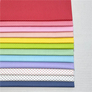 1,6 <span class=keywords><strong>m</strong></span> breiter Polka Dot Cotton Twill bedruckter Stoff - Product Image 1