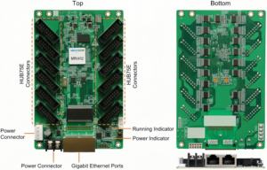 Novastar MRV416 светодиодная карта приема 16 портов HUB75E для электронных рекламных щитов, видео-дисплеи - Product Image 2