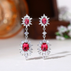 Eleganti orecchini pendenti lunghi da donna, gioielli per le orecchie in stile vintage per feste - Product Image 4