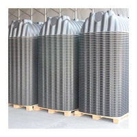 Traitement des eaux usées, biodigesteur de 1000 gallons pour la maison / Système de fosse septique biologique en plastique PP PE à 3 compartiments de 1000 gallons intégré