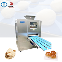 Machine à diviser et à arrondir la pâte en acier inoxydable haute vitesse, moteur 4 rangées, production de 8000 pièces/heure pour ligne de production de hot-dogs, pizzas et pains