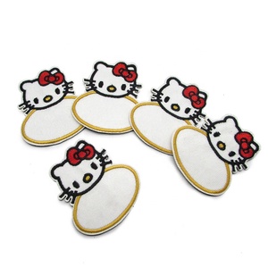 Bản vá Thêu <span class=keywords><strong>Hello</strong></span> <span class=keywords><strong>Kitty</strong></span> có thể tùy chỉnh-Lý tưởng cho các đơn đặt hàng số lượng lớn, Giao hàng nhanh cho khách hàng B2B - Product Image 1