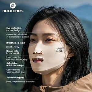 <span class=keywords><strong>Masque</strong></span> facial respirant ROCKBROS, <span class=keywords><strong>masque</strong></span> chaud avec protection des yeux, cache-cou, ski, sports, cyclisme, déplacements en plein air, unisexe, hiver - Product Image 3