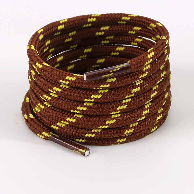 Rouge, marron et jaune
