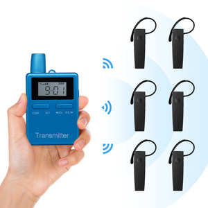 Sistema di Guida Turistica Wireless per Umrah, Onde Radio 2.4G/50 Canali/Accoppiamento Frequenze con Un Solo Pulsante per Umrah/ Guide Turistiche/ Moschee - Product Image 4