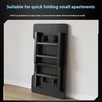 Établi pliant simple en fibre de carbone bureau d'ordinateur à domicile avec chaise confortable pour l'étude de jeu ou l'utilisation de bureau pour la chambre à coucher