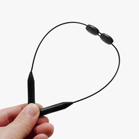 Cordon antidérapant personnalisé pour lunettes de sport, sangle réglable en silicone pour lunettes de soleil
