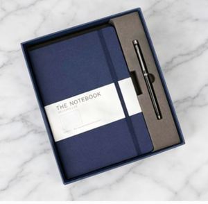 Caja de Regalo Personalizada, Cuadernos de Cuero PU A5, Cuadernos de Tapa Dura con Portaplumas al por Mayor - Product Image 1