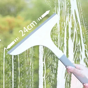 Windshield Water Shower Squeegee Water Window Scraper Washer Cleaning Silicone Mini Squeegee Glass Wiper