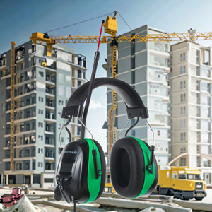 Chất lượng cao DAB FM Radio an toàn earmuffs bluetooths earmuffs cho tiếng ồn hủy bỏ bảo vệ thính giác - Product Image 4