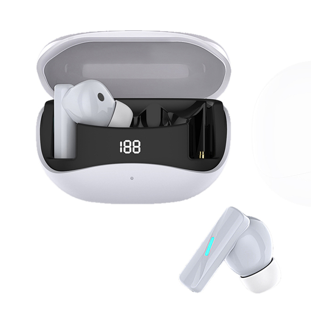 New Low Latency Active Noise Cancelling Wireless 5.3 Real ENC TWS Earbuds ANC Gaming Earphone Headset