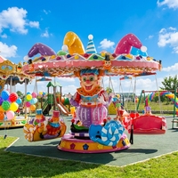 Chaise volante rotative pour enfants sur le thème des dessins animés, manège de parc d'attractions, prix