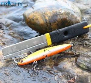 ที่เหลาตะขอเพชร,ตะไบตะขอรูปปลามีร่องสองด้านอุปกรณ์เสริมสำหรับตกปลา - Product Image 3