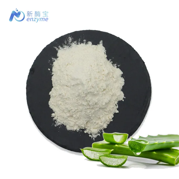 Novenzyme Wholesale Bulk Cosmetics Ingredients Freeze Dried Aloe Vera Gel Powder Price