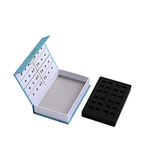 Hộp Quà Tặng Bìa Cứng Cứng Sang Trọng Tùy Chỉnh Thương Mại Điện Tử Cho Lọ Nến Thủy Tinh Với Thảm Xốp EVA - Product Image 2