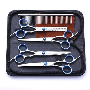 <span class=keywords><strong>Ciseaux</strong></span> de coiffeur en acier inoxydable couleur or ensemble de <span class=keywords><strong>ciseaux</strong></span> amincissants de type fendu pour le toilettage des chiens et des chats pour la maison et les salons de coiffure - Product Image 3