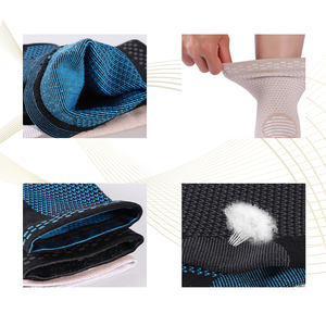 Protecteur <span class=keywords><strong>de</strong></span> manchon anti-glisse tricoté, élastique sur les deux côtés, soulagement <span class=keywords><strong>de</strong></span> la douleur, prévention des vergetures, support <span class=keywords><strong>de</strong></span> cheville pour le basket-ball - Product Image 2