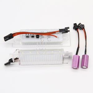 Phụ kiện trắng LED tấm giấy phép ánh sáng đèn đuôi cho <span class=keywords><strong>Fiat</strong></span> Bravo Punto 199 500L Croma doblo Linea seicento <span class=keywords><strong>Tipo</strong></span> - Product Image 2