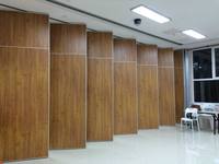 Cloison amovible insonorisée en aluminium, mur de séparation coulissant, séparateur de pièce pour bureau, salle de réunion, espace de travail, école