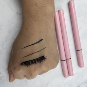 Commercio all'ingrosso impermeabile <span class=keywords><strong>Eyeliner</strong></span> liquido Private Label trucco di lunga durata nero marrone colore magico adesivo <span class=keywords><strong>Eyeliner</strong></span> colla Pen - Product Image 1