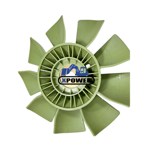 Lames de ventilateur de refroidissement d'excavatrice 600-625-7620 pour PC200-6 Moteur 6D102 - Product Image 1