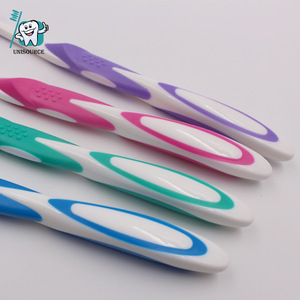 Cepillo de Dientes para Adultos JSM-A381 con Mango de Doble Color, Cepillado Manual, Limpieza Dental, Colorido - Product Image 4