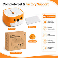 Traceur de découpe en carton certifié CE CPC, conception gratuite, machine à dessiner DIY pour enfants avec motifs d'animaux mignons