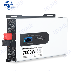 Inversor de Corriente Continua a Corriente Alterna de Onda Sinusoidal Pura de 900W-5000W, Monofásico, 12V-96V, para Uso Automotriz y Doméstico - Product Image 3