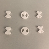 Disques en céramique d'alumine de 1/4 de pouce - Pièces en céramique industrielle avec services de découpe
