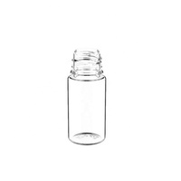 Ecannal 30ml Transparente PET Fat Punta fina Gota para los ojos Botella exprimible con tapa a prueba de niños y a prueba de manipulaciones