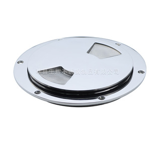 Stainless Steel Hatch Cover 3-6 Inch Round Marine Deck Accessory For <b>Yacht</b> Inspection Repair - Product Image 2