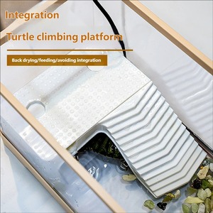 Plataforma <span class=keywords><strong>de</strong></span> Escalada para Tortugas <span class=keywords><strong>de</strong></span> Alta Compatibilidad, Estructura Estable para Tortugas <span class=keywords><strong>Rojas</strong></span> y Uso en Acuarios - Product Image 1