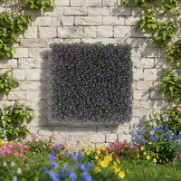 Nouveau design de plantes artificielles, panneau mural végétal en plastique pour une décoration réaliste de l'extérieur, du jardin et des clôtures